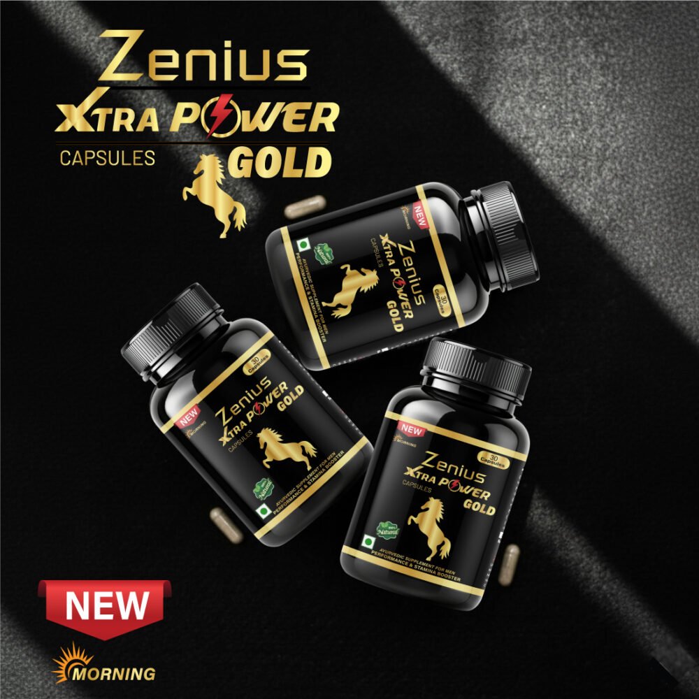 Zenius Xtra Power Gold for Morning Stamina Power Capsules