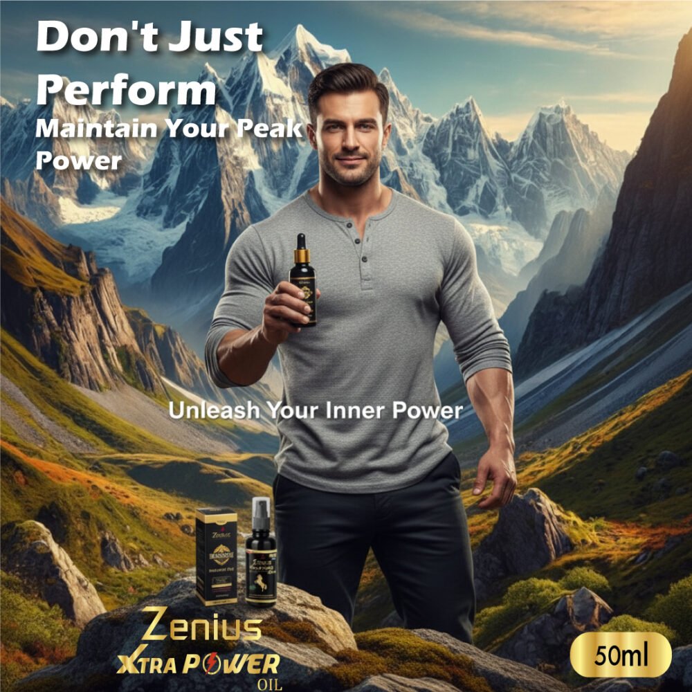 Zenius Xtra Power Oil – Herbal Solution for Men’s Health