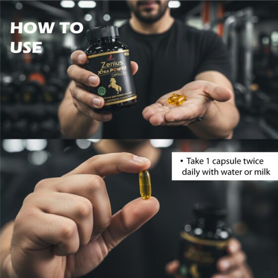 Zenius Xtra Power Capsule – Herbal Supplement for Stamina - Image 4