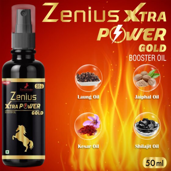 Zenius Xtra Power Gold Oil for Penis Enlargement Oil - Sex Oil - Image 3
