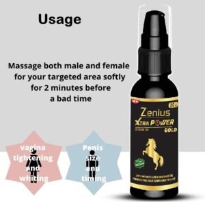 Zenius Xtra Power Gold Gel for Lubricant Gel for Men - Image 3