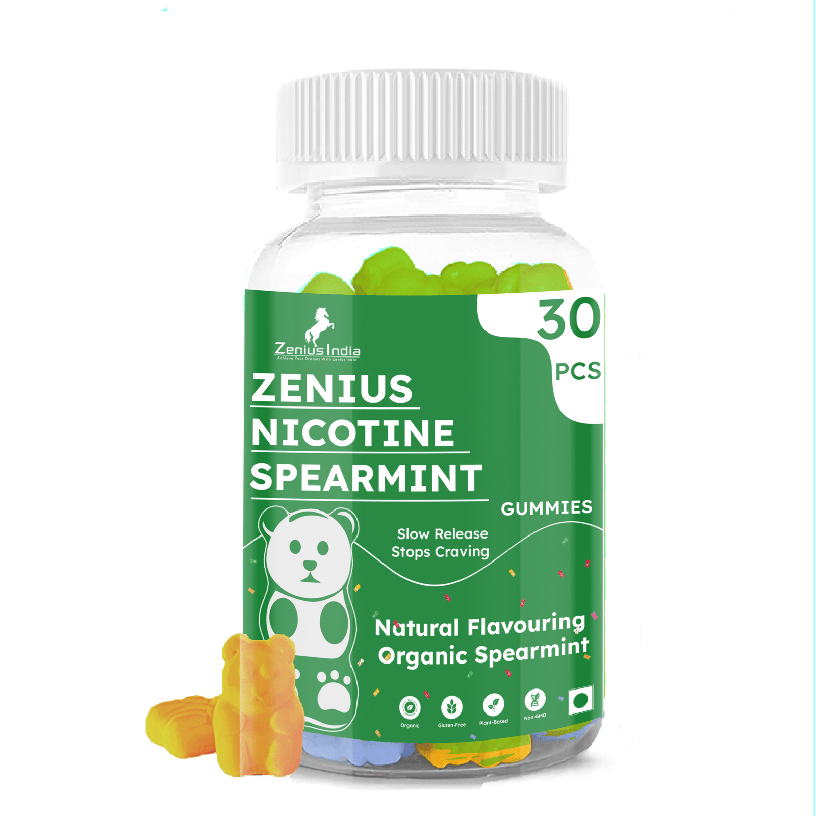 Zenius Nicotine Spearmint Gummies