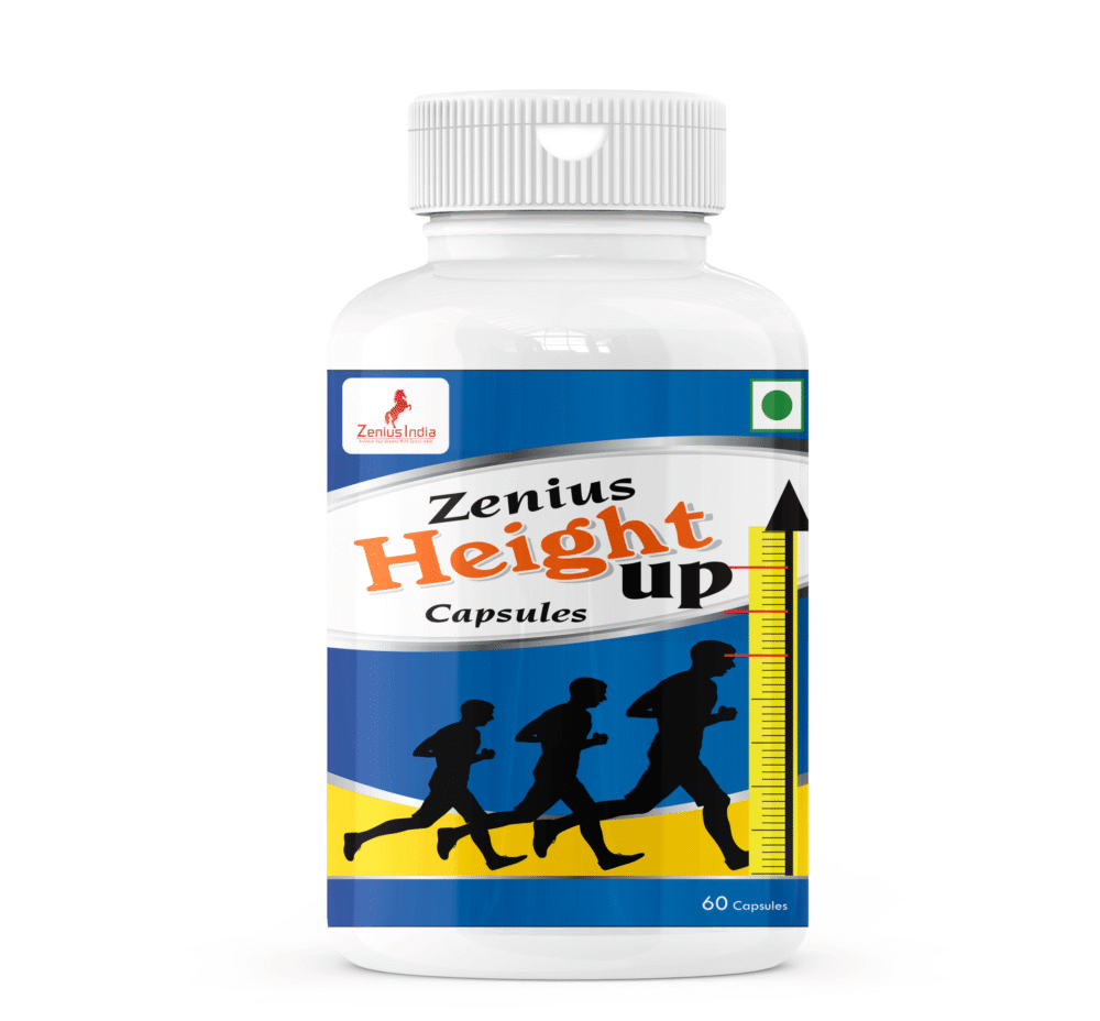 Zenius Height up Capsule for Height Increase Capsule | Height Enhancer Medicine (60 Capsules)