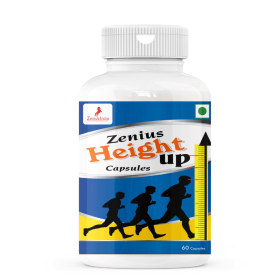 Zenius Height up Capsule for Height Increase Capsule | Height Enhancer Medicine (60 Capsules) - Image 1