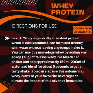 Zenius Whey Protein Double Rich Chocol, 1KG - Image 4