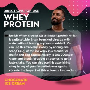 Zenius Whey Protein Chocolate Ice Cream, 1 KG - Image 4