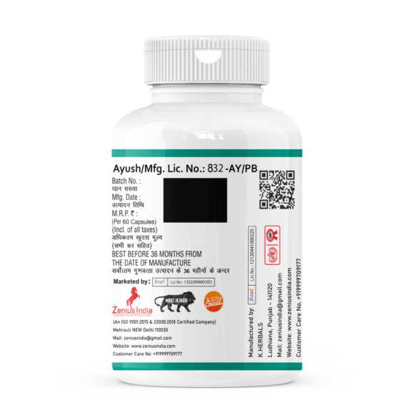 Zenius Skin Whitening Capsule for Dry Skin Glow Pack - Image 3