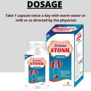 Zenius Stonil Capsule for Kidney Stone Removal Medicine | Kidney Stone Treatment (60 Capsules) - Image 5