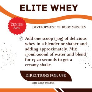 Zenius Elite Whey, 1KG - Image 4