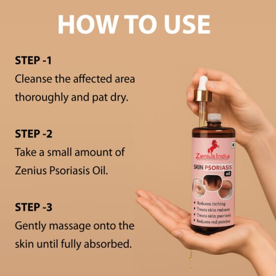 Zenius Skin Psoriasis Care Oil - Image 5