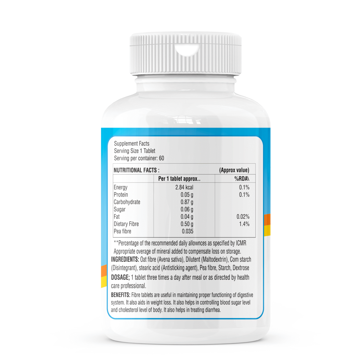 Buy Zenius Fiber Tablets Online in India | Best Natural Fiber Tablets for Digestion - Image 2