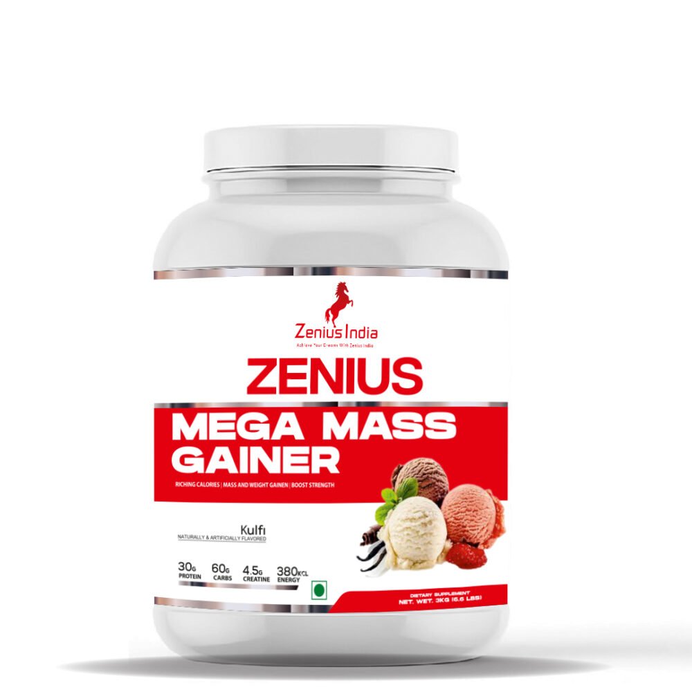 Zenius Mega Mass Gainer Kulfi Flavor