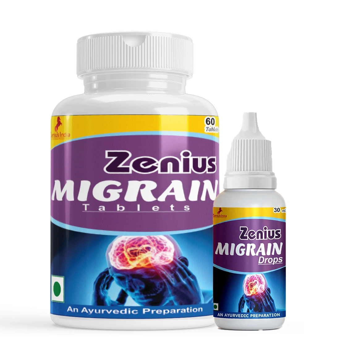 Zenius Migrain Tablets And Drops