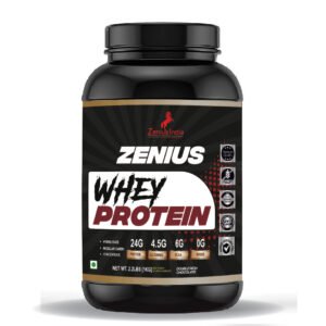 Zenius Whey Protein Double Rich Chocol, 1KG - Image 1