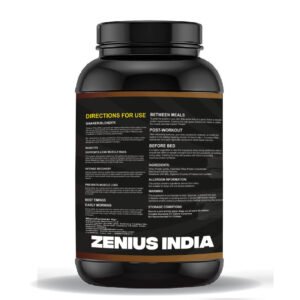 Zenius Whey Protein Double Rich Chocol, 1KG - Image 2