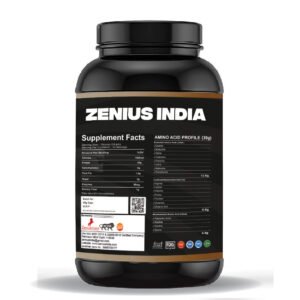 Zenius Whey Protein Double Rich Chocol, 1KG - Image 3