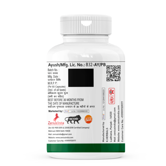 Zenius Hair O Care Capsule for Hair Growth Capsules | Hair Fall Treatment  (60 Capsules) - Image 3