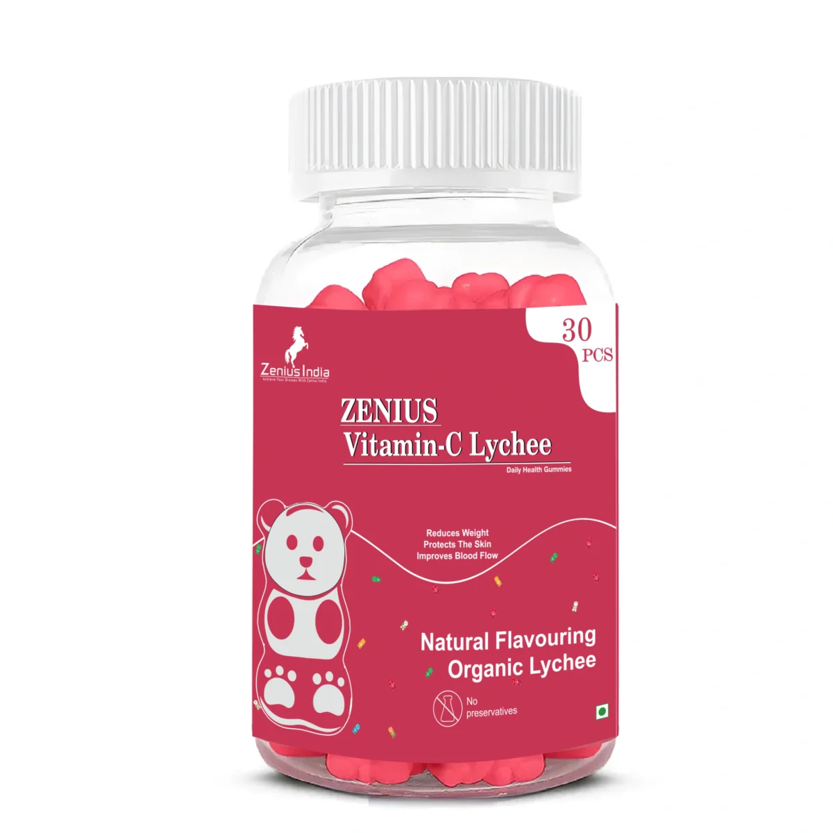 Zenius Vitamin C Lychee Gummies