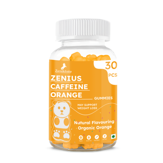 Zenius Caffeine Orange Gummies