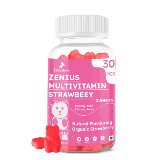 Zenius Multivitamin Strawberry Gummies