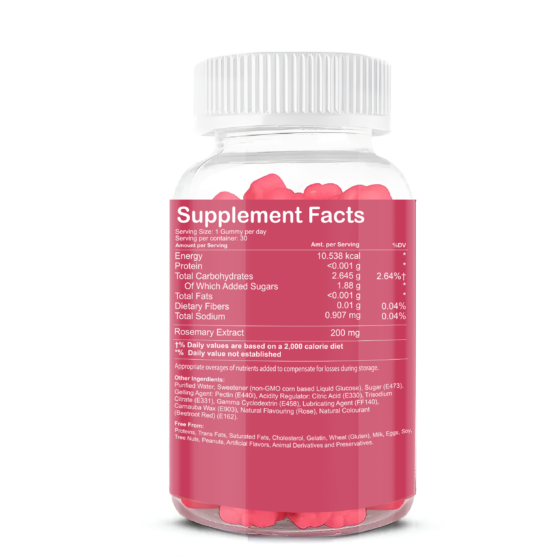 Zenius Rosemary Rose Gummies - Image 2