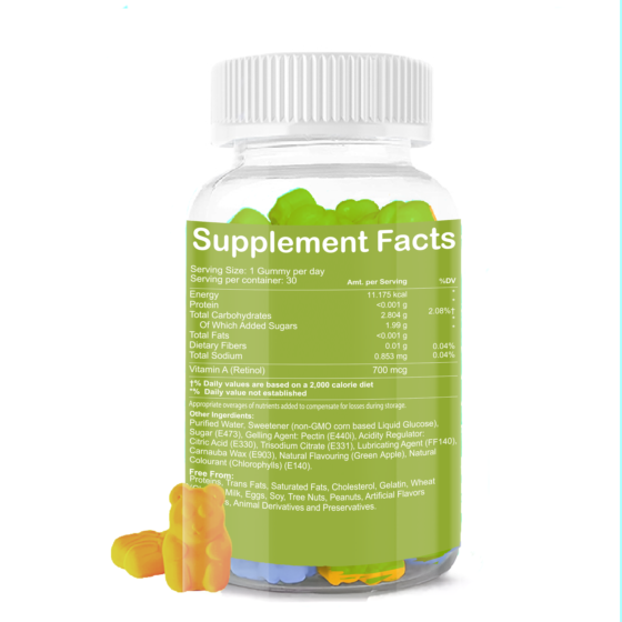 Zenius Retinol Green Apple Gummies - Image 2