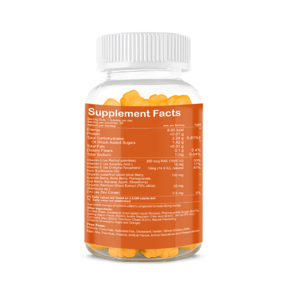 Zenius Super Fruit Collagen Mixed Fruit Gummies - Image 2