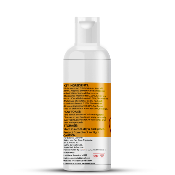 Zenius Intimate Hygiene Wash - Image 2