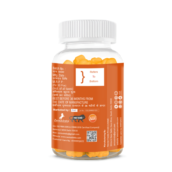 Zenius Super Fruit Collagen Mixed Fruit Gummies - Image 3