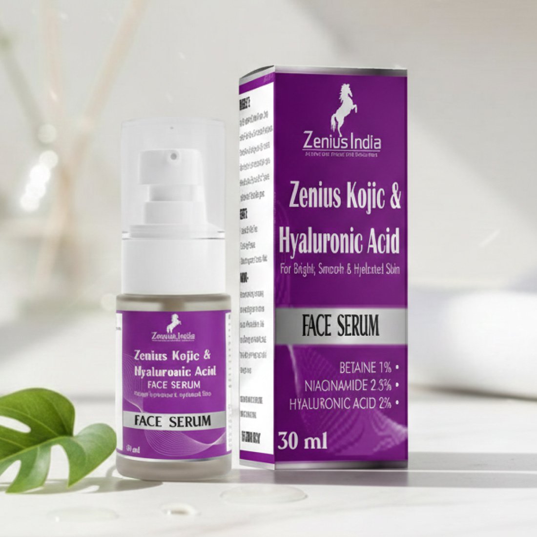 Zenius Kojic & Hyaluronic Acid serum