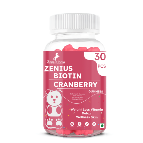 Zenius Biotin Cranberry Gummies