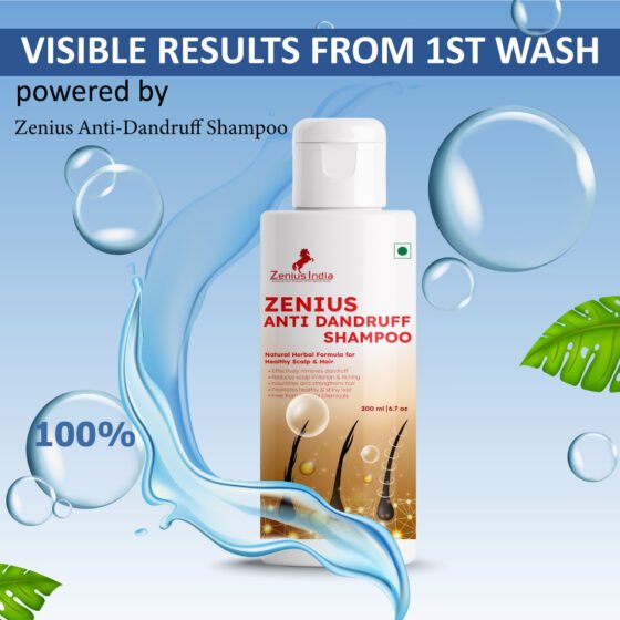 Zenius Anti Dandruff shampoo - Image 3