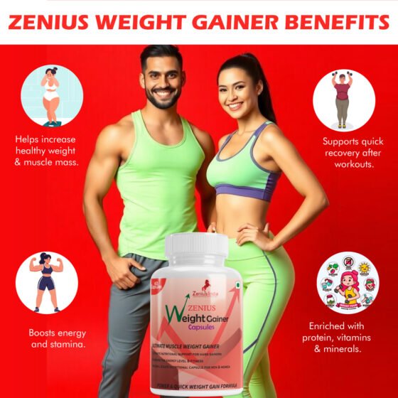 Zenius Weight Gainer Capsule - Image 2