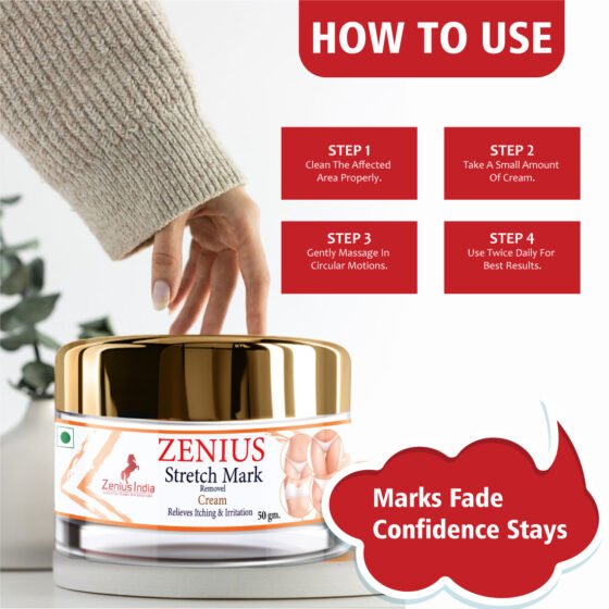 Zenius Stretch Mark Cream - Image 4