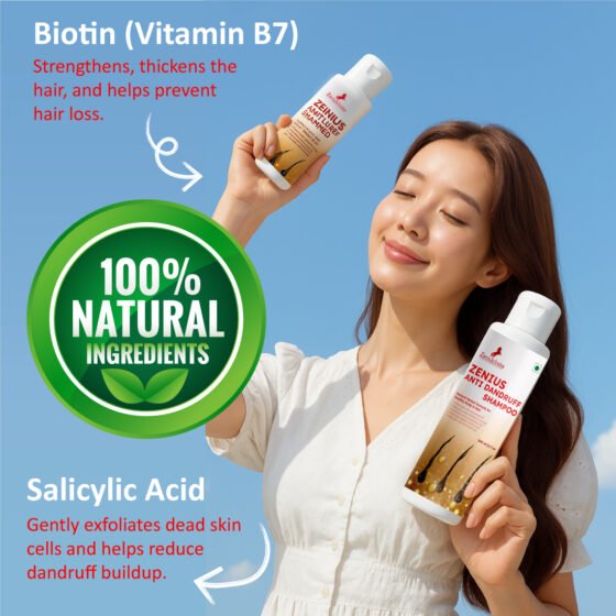 Zenius Anti Dandruff shampoo - Image 4