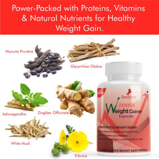 Zenius Weight Gainer Capsule - Image 3