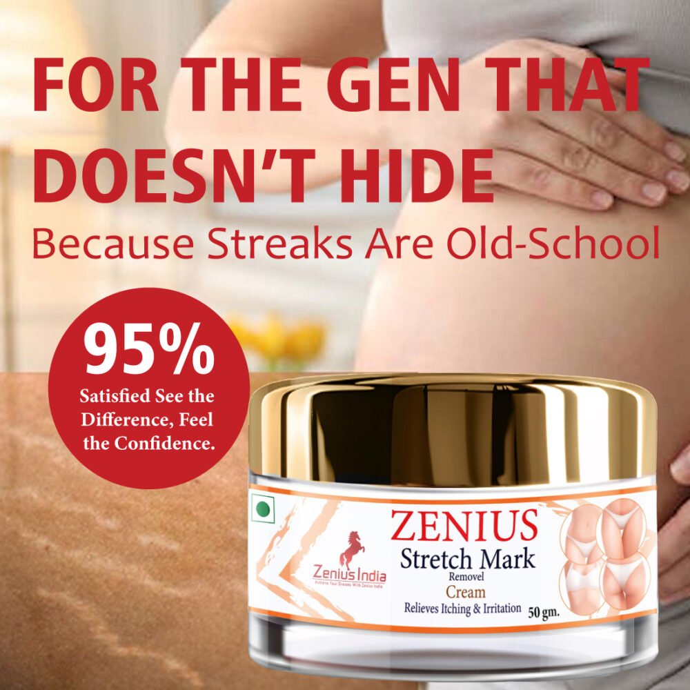 Zenius Stretch Mark Cream - Image 1