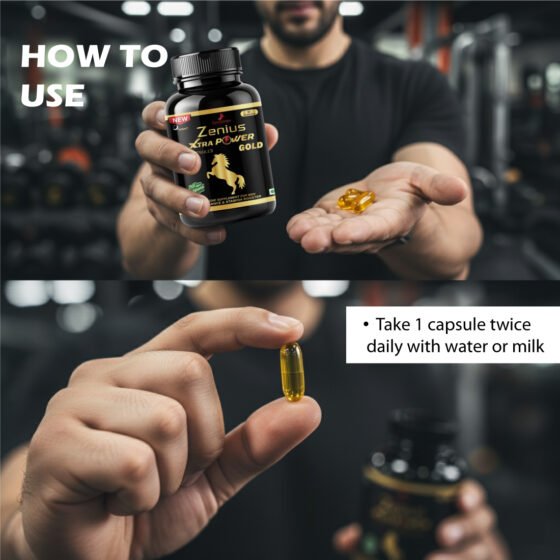 Zenius Xtra Power Gold Night Capsule - Image 4