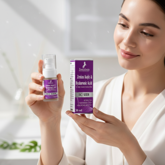 Zenius Kojic & Hyaluronic Acid serum - Image 3