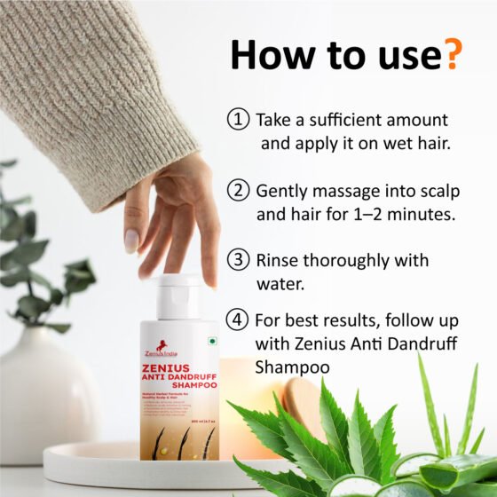 Zenius Anti Dandruff shampoo - Image 6