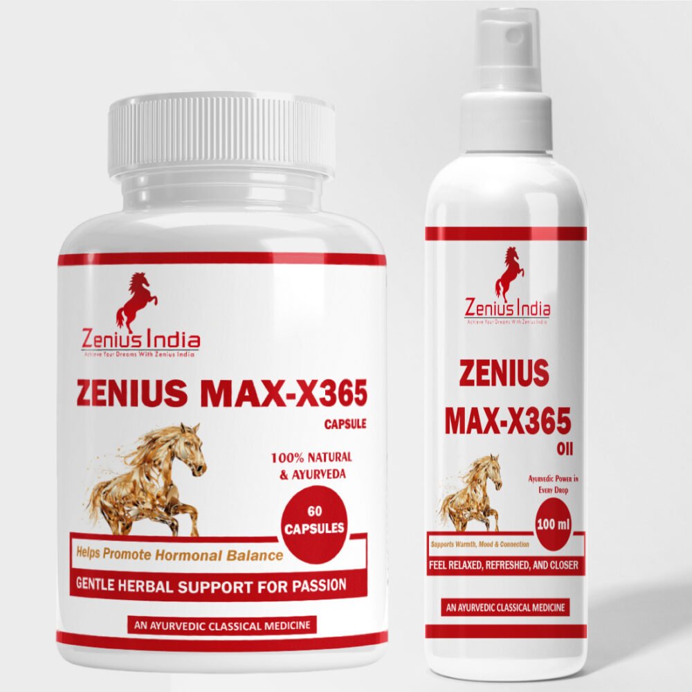 Zenius Max-X365 Capsule & Oil Kit