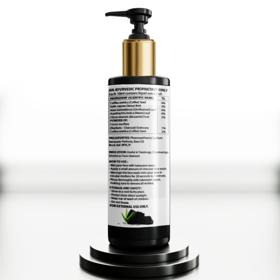 Zenius Activated Charcoal Face Wash - Image 2