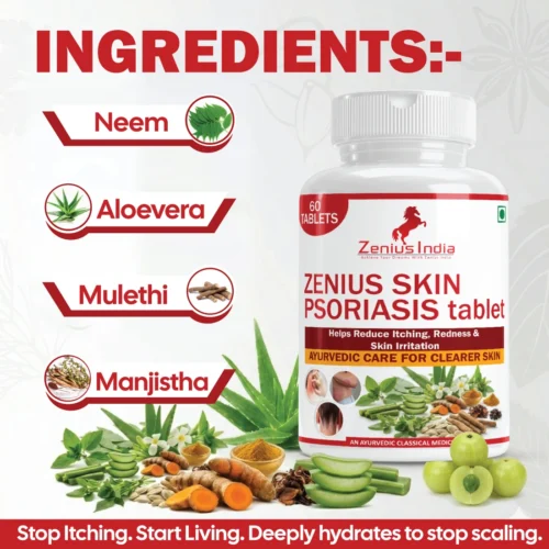 Zenius Psoriasis Care Tablet - Image 3