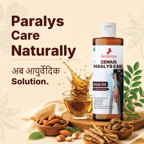 3 Zenius Paralysis Care Oil For Recovery Nerve Strength Lack of Sensation Numbness Pain Relief & Muscle Weakness Improves Blood Circulation & Mobility | 100ml