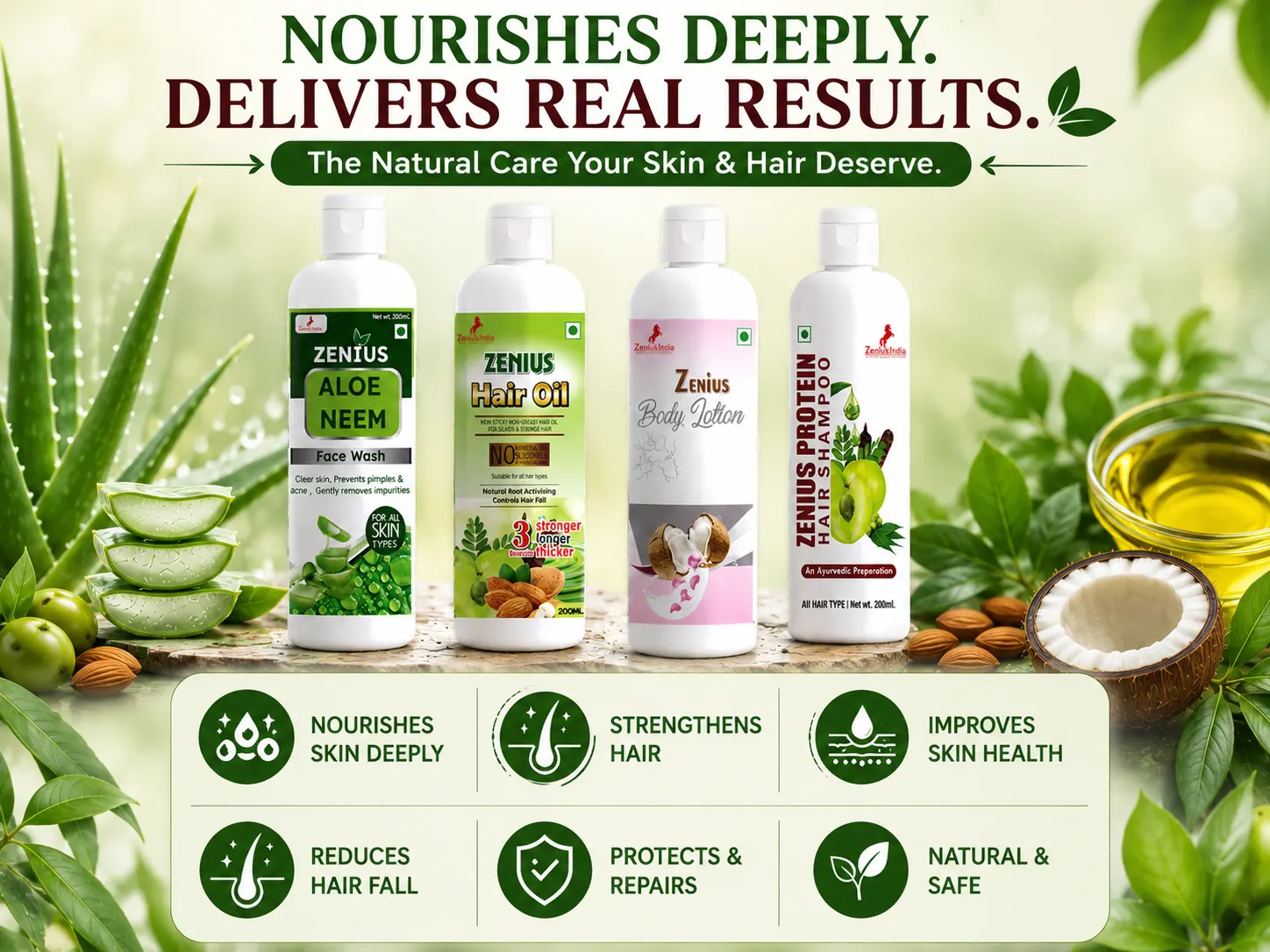 Zenius Beauty Care Kit 3 Benefits Banner Mobile View 69 Zenius India