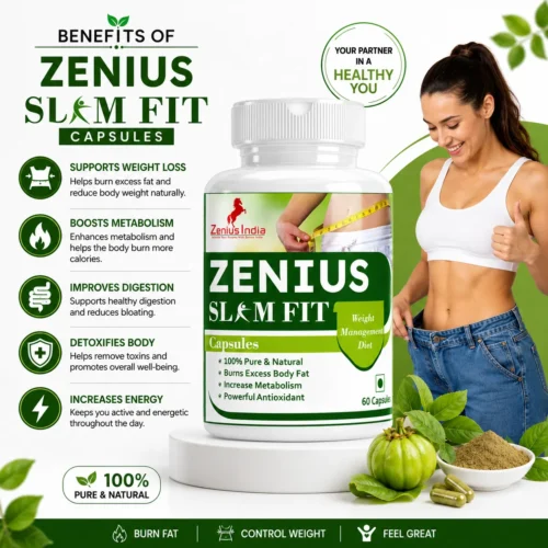 Benefits Image 1 Zenius Slim Fit Capsule for Weight Loss & control Cravings