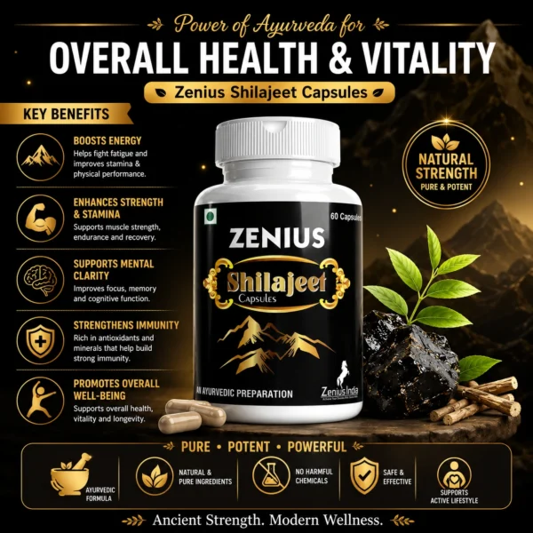 Zenius Shilajeet 60 Capsule