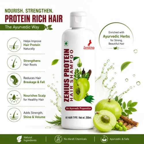 Benefits Image 1 Zenius Protein Hair Shampoo