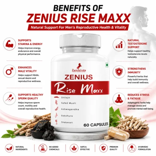 Benefits Image 1 Zenius Rise Maxx Capsule