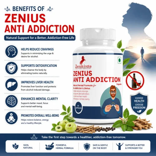 Benefits Image 1 Zenius Anti Addiction Capsule to Reduce Alcohol Addiction